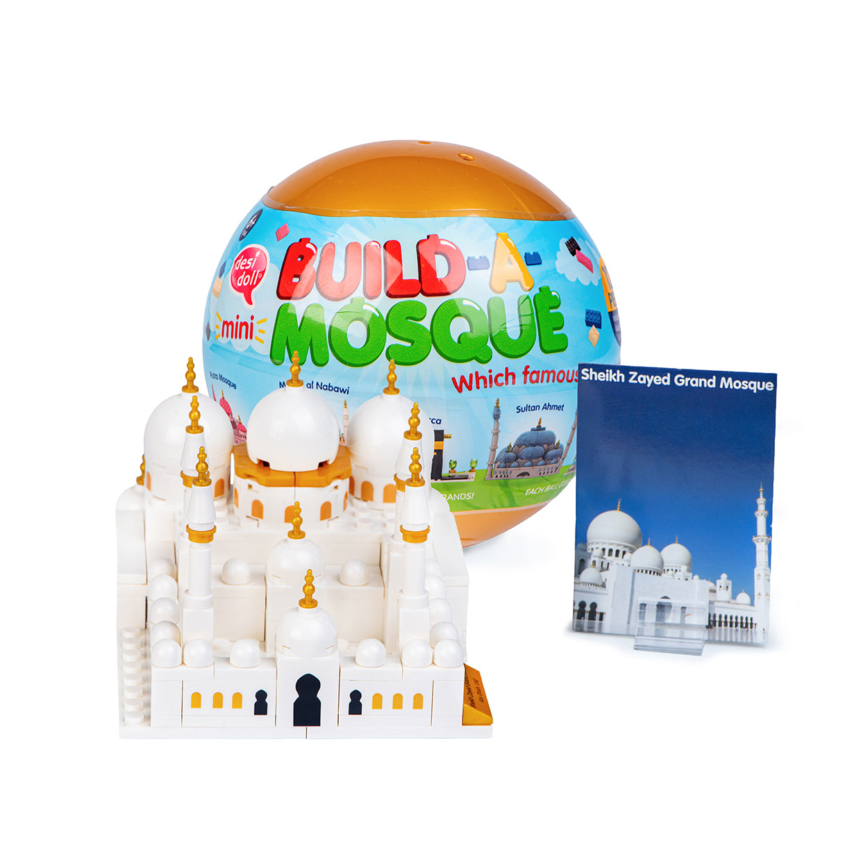 Build-a-Mosque Mini Surprise Ball Building Kits