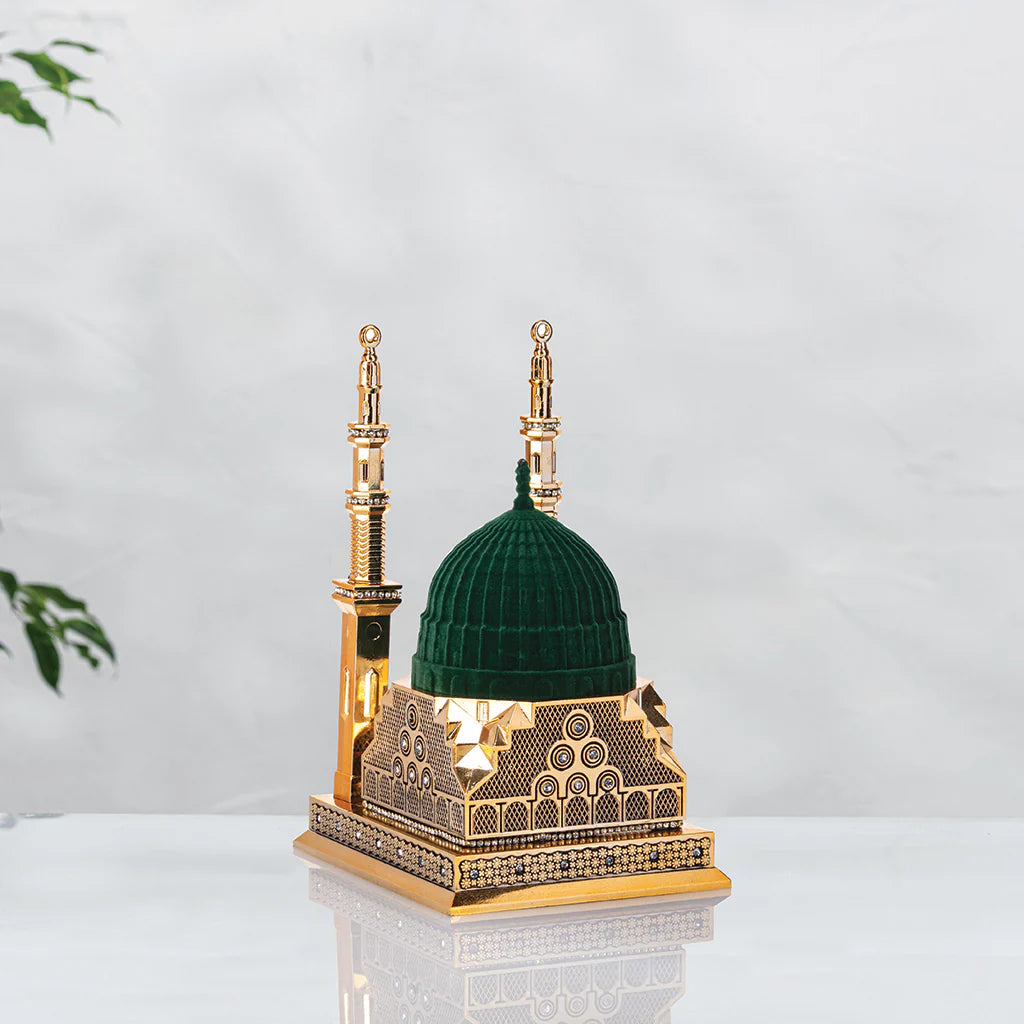 Masjid e Nabawi Green dome home decor