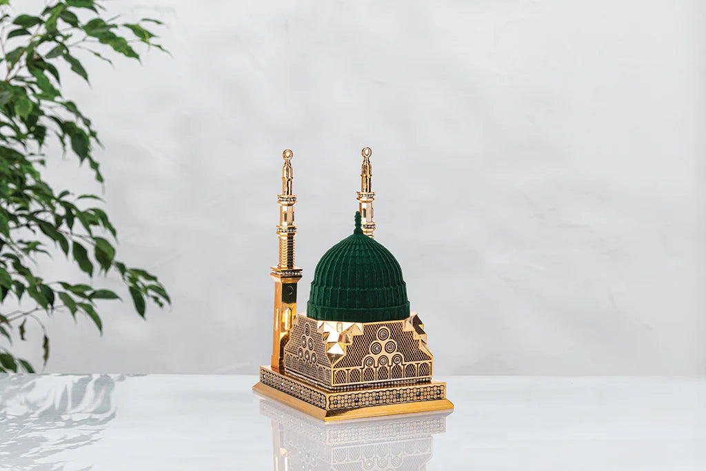 Masjid e Nabawi Green dome home decor