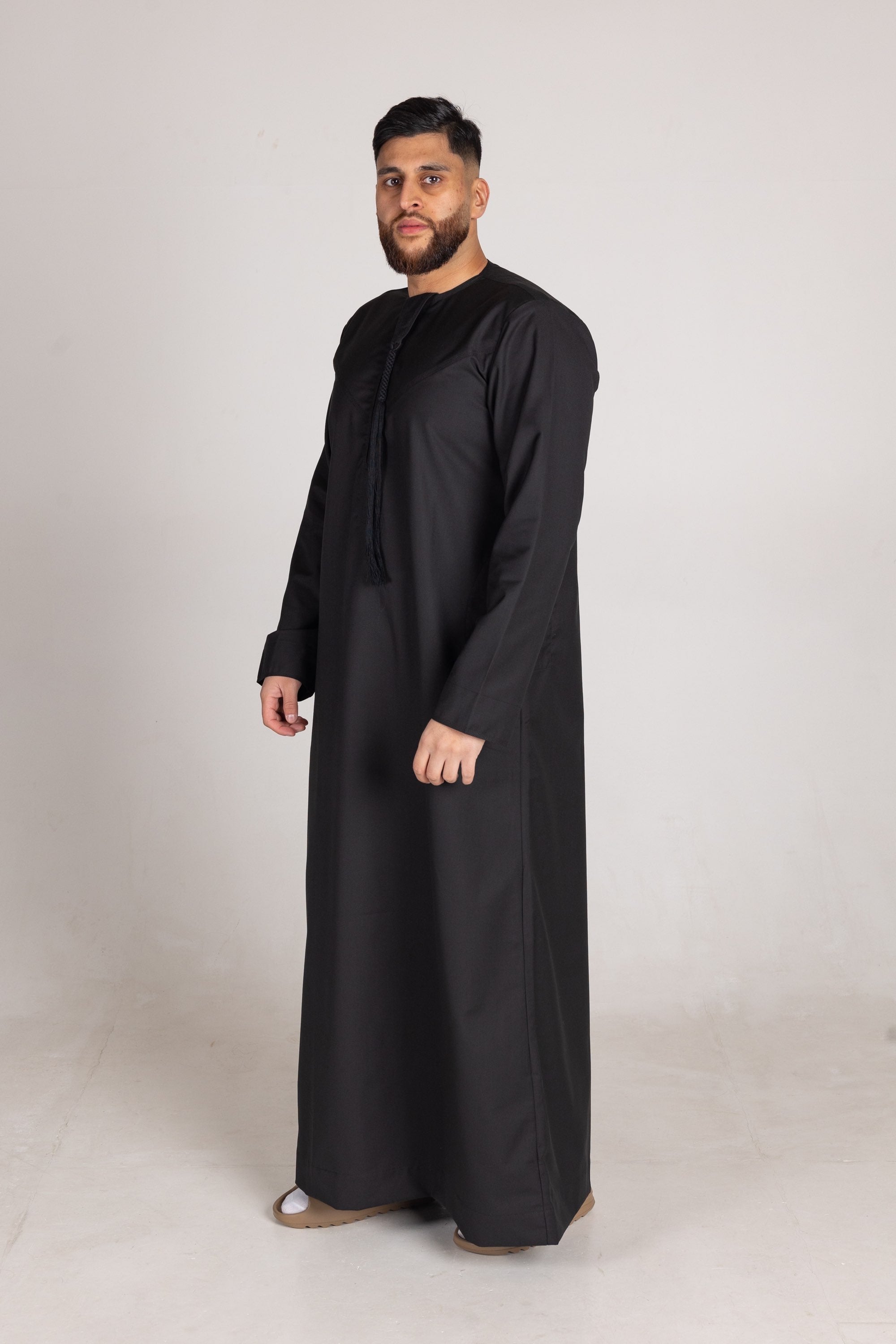 Kids Quality Emirati Thobe ( Black )
