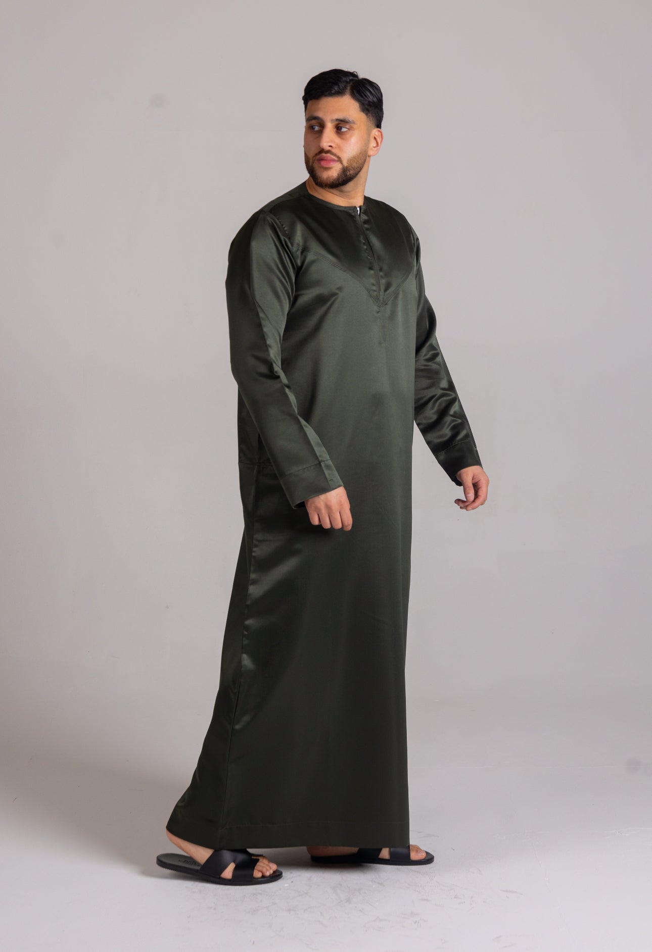 Classic Kids Emirati Thobe ( Khaki )