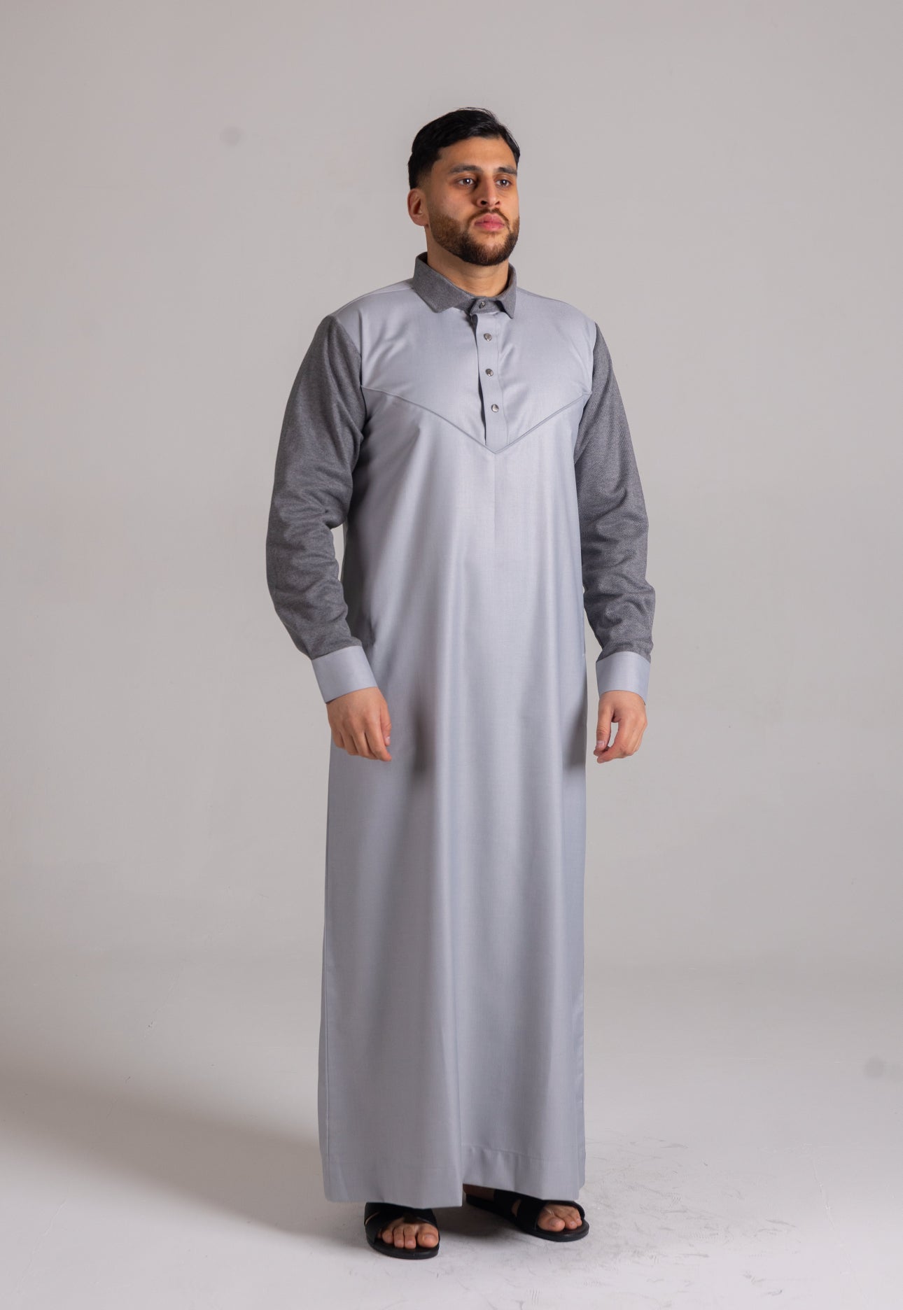 Grey Smart Thobe Design ST4