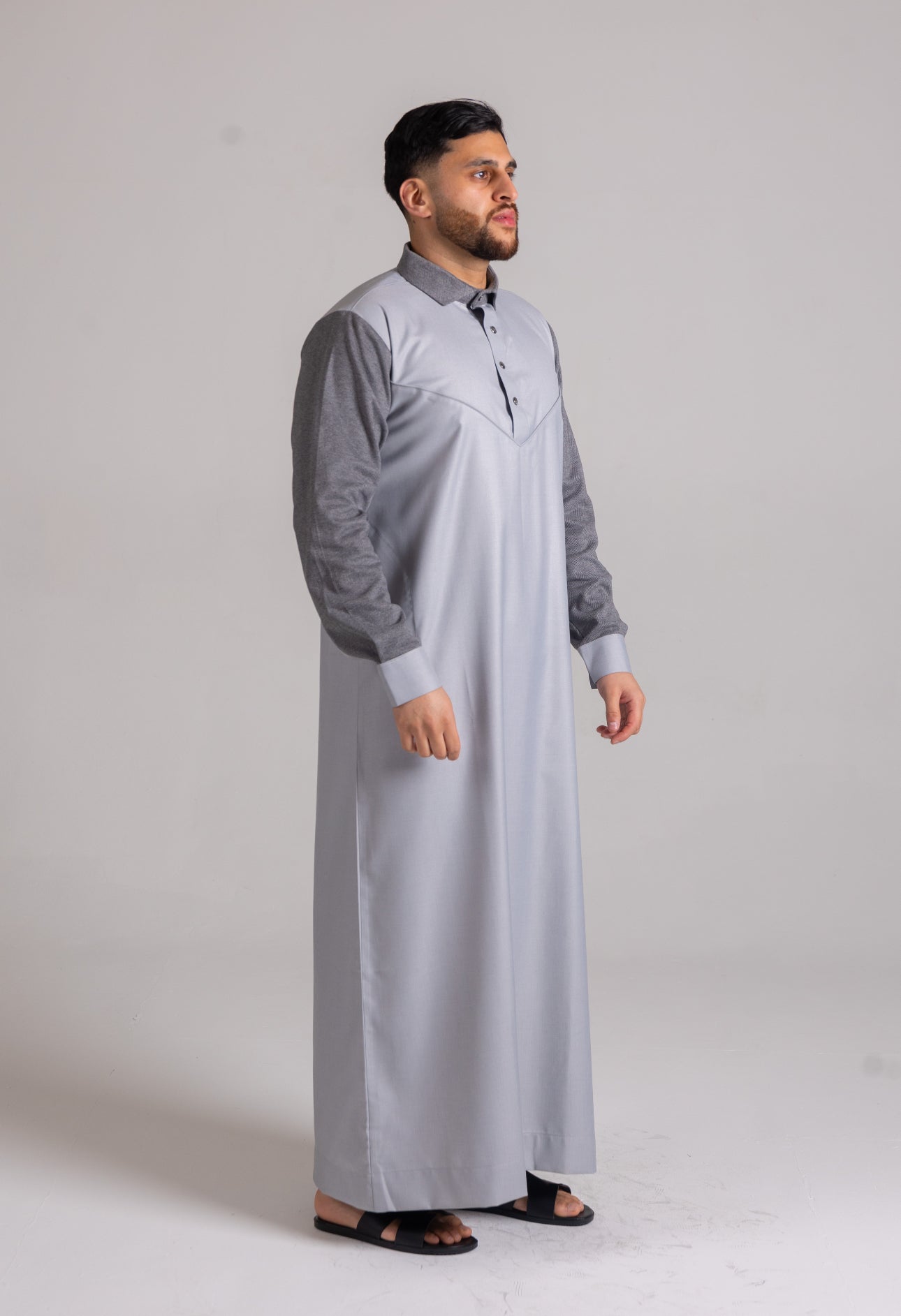 Grey Smart Thobe Design ST4