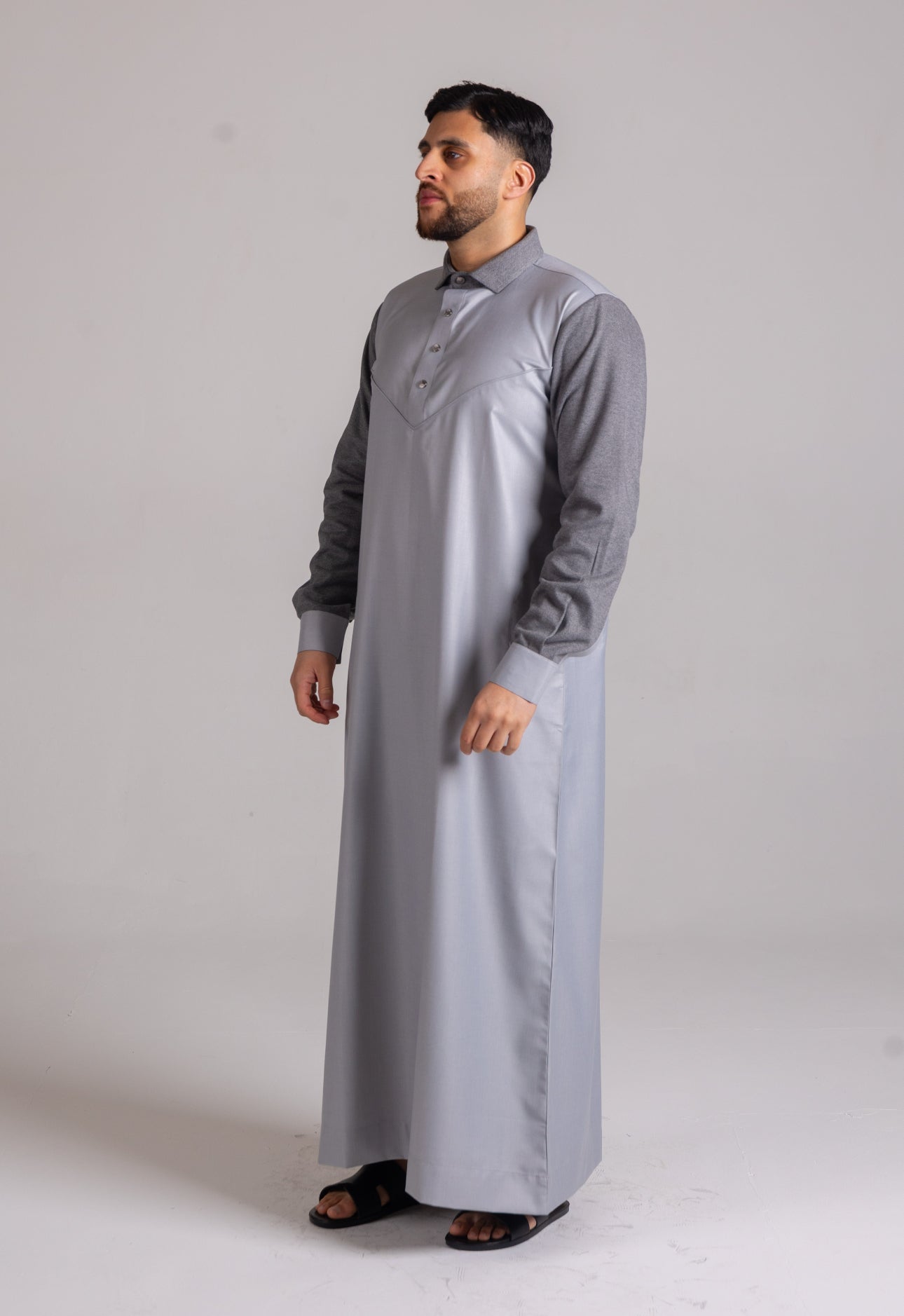 Grey Smart Thobe Design ST4