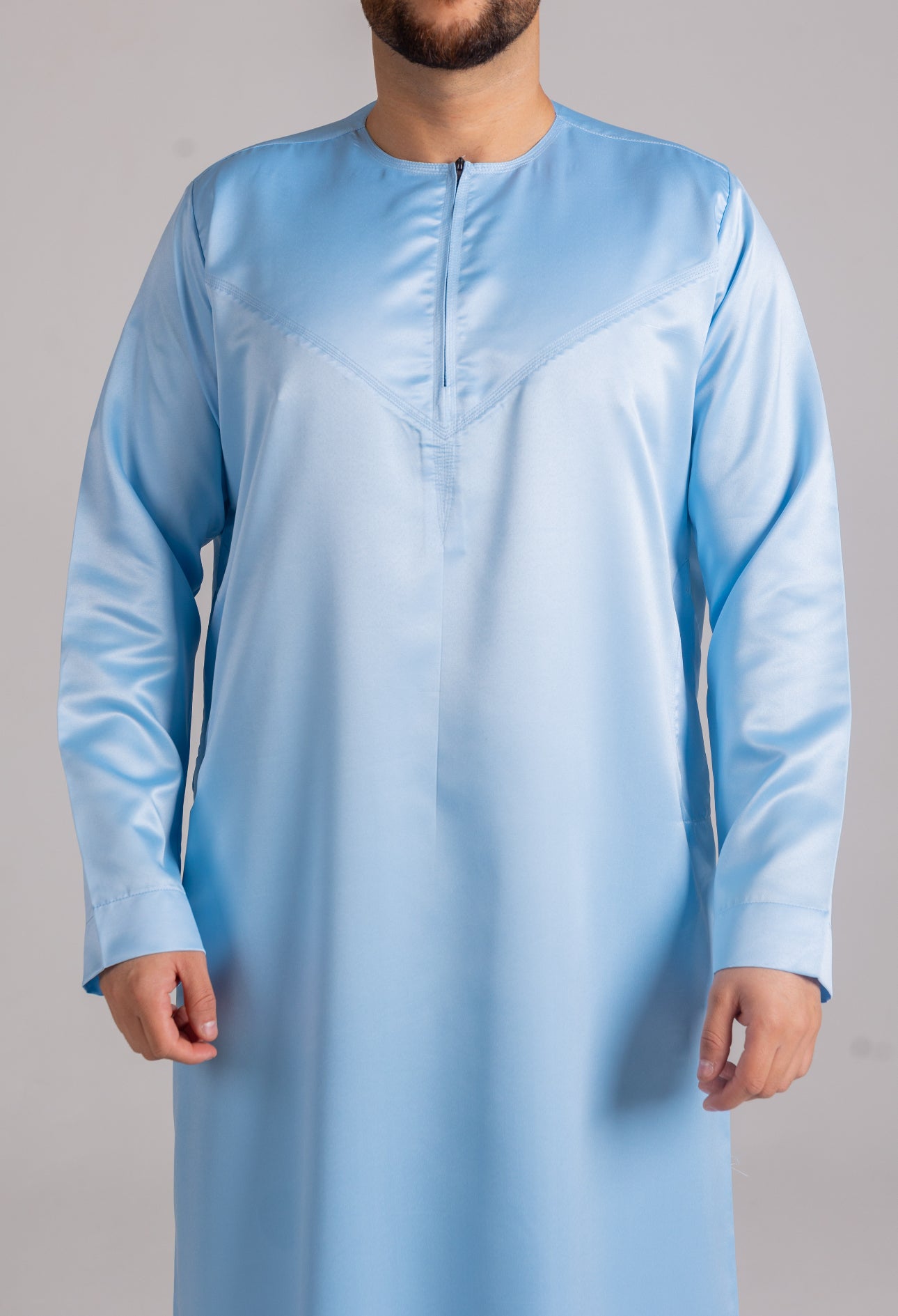 Classic Kids Emirati Thobe ( Sky Blue )