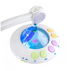 Moon & Stars Quran Cot Mobile with Light Projection