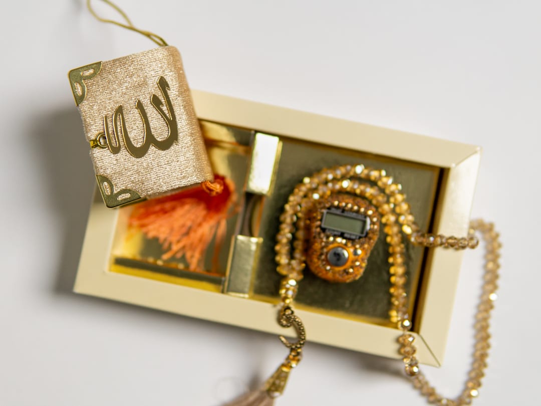 Mini Quran Tasbih Gift Set