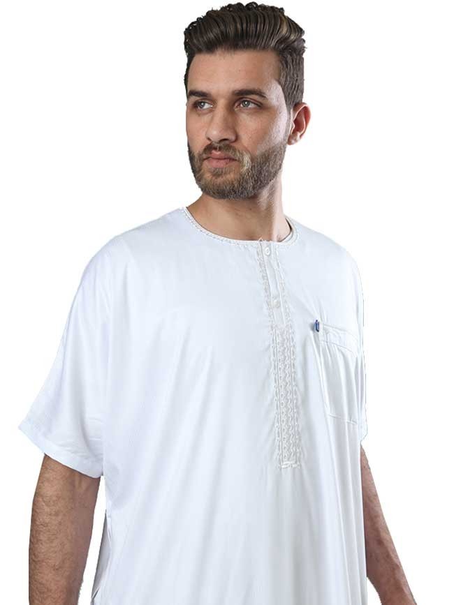 Half Sleeve White Ikaf