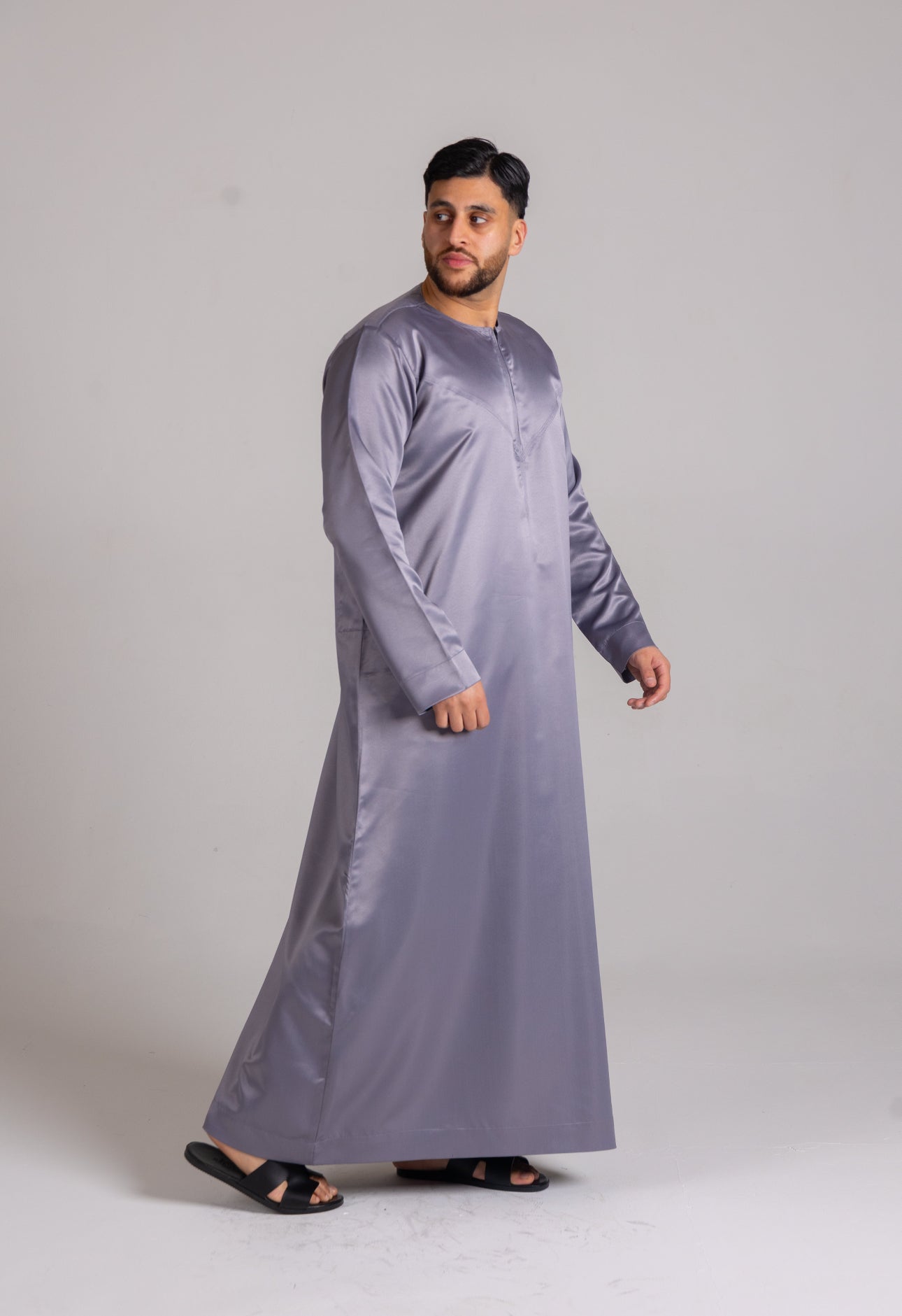 Classic Kids Emirati Thobe ( Grey )