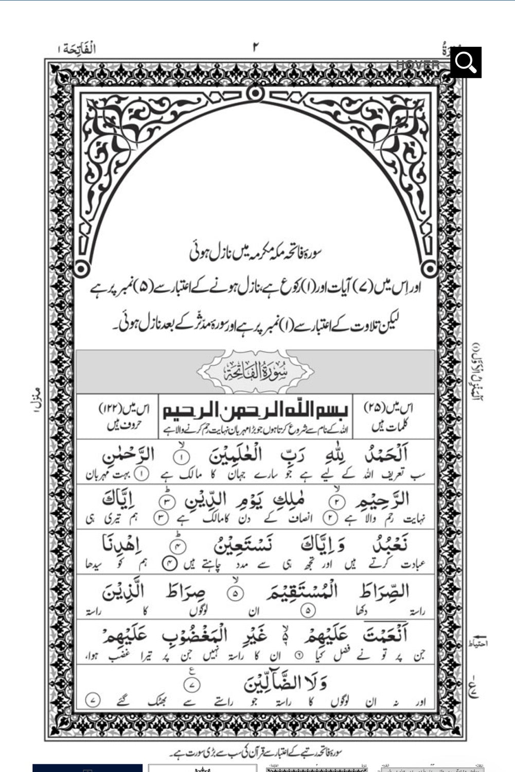 Riyadul Quran | URDU Translation 15 Lines