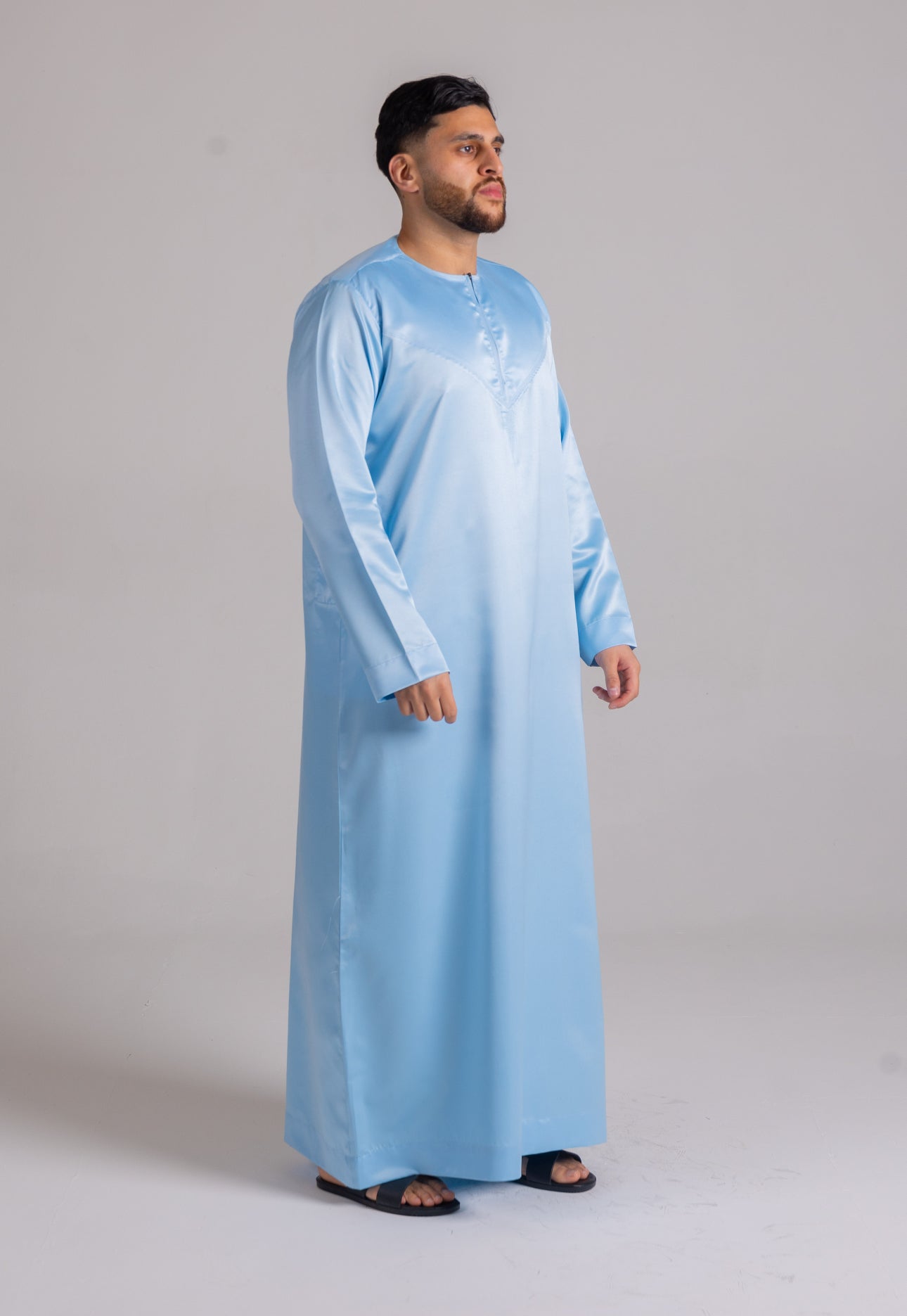 Classic Emirati Thobe ( Sky Blue )