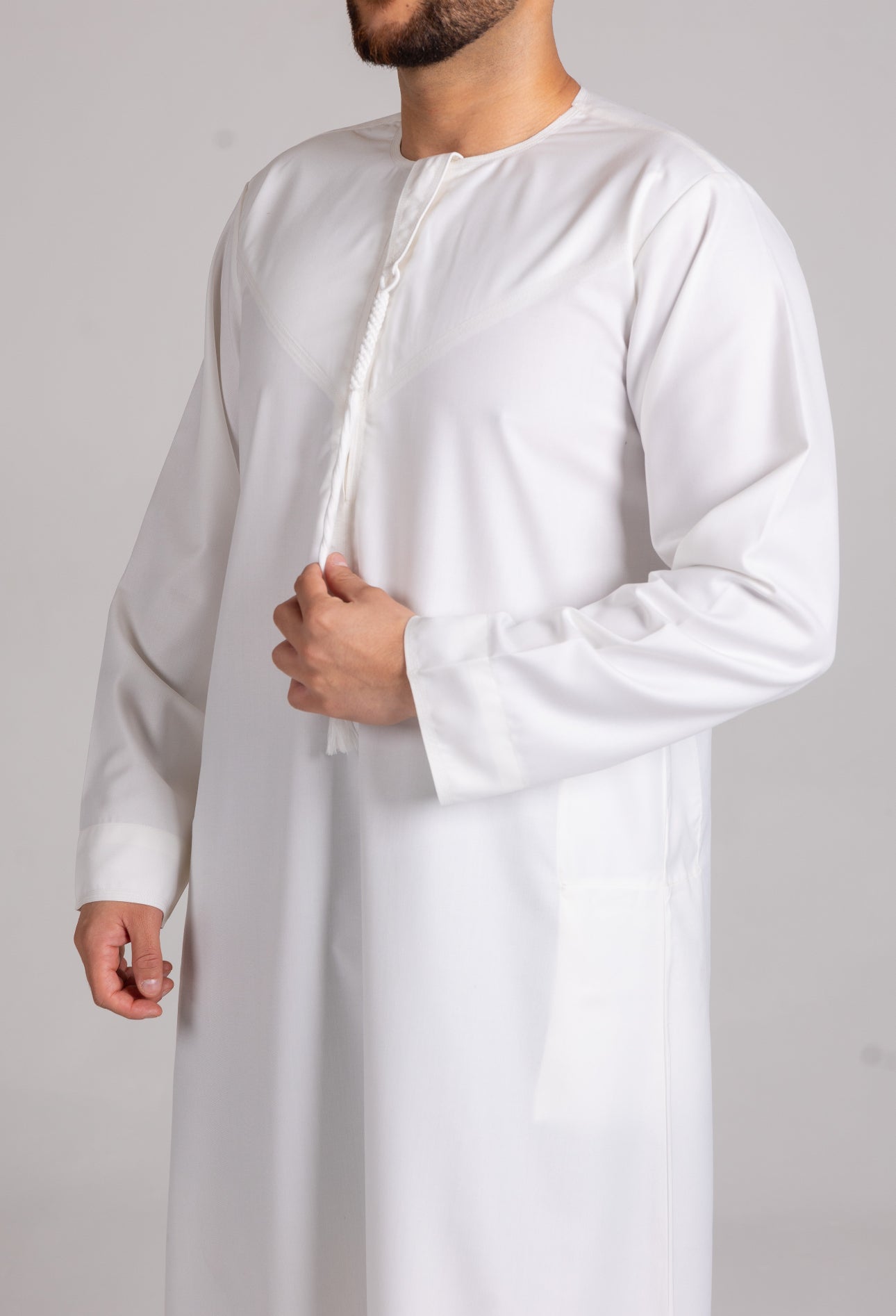 Kids Quality Emirati Thobe ( Cream )