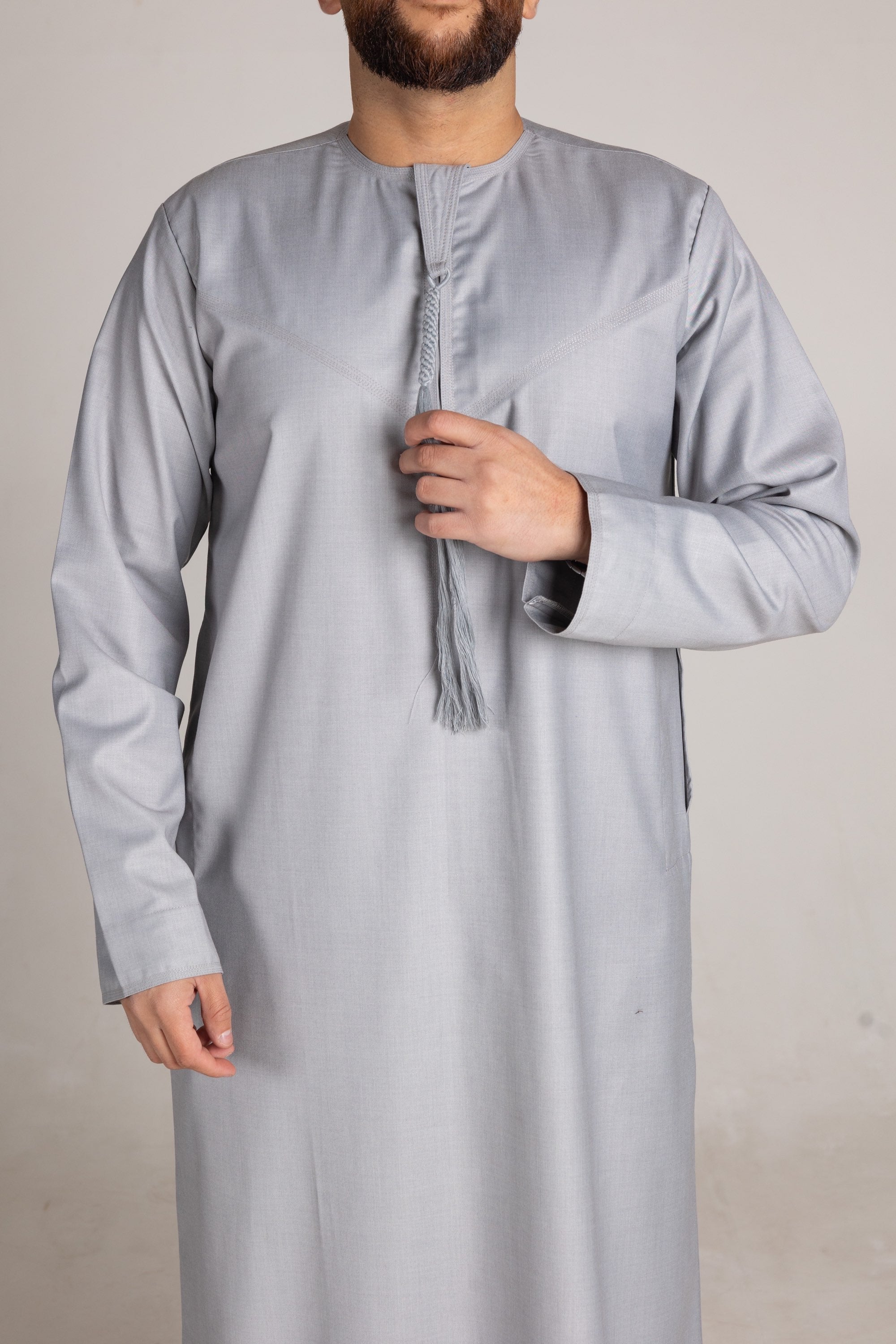 Kids Quality Emirati Thobe ( Grey )