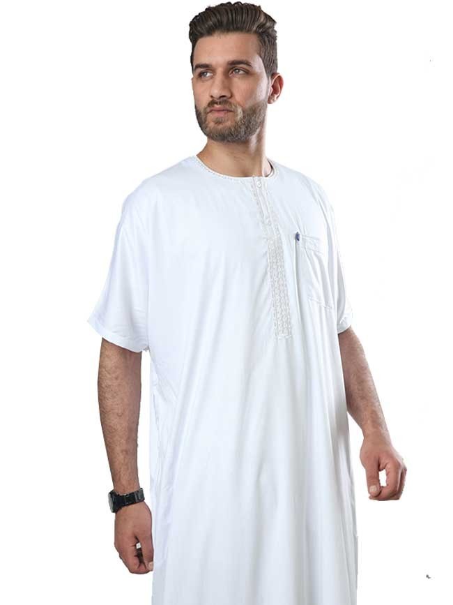 Half Sleeve White Ikaf