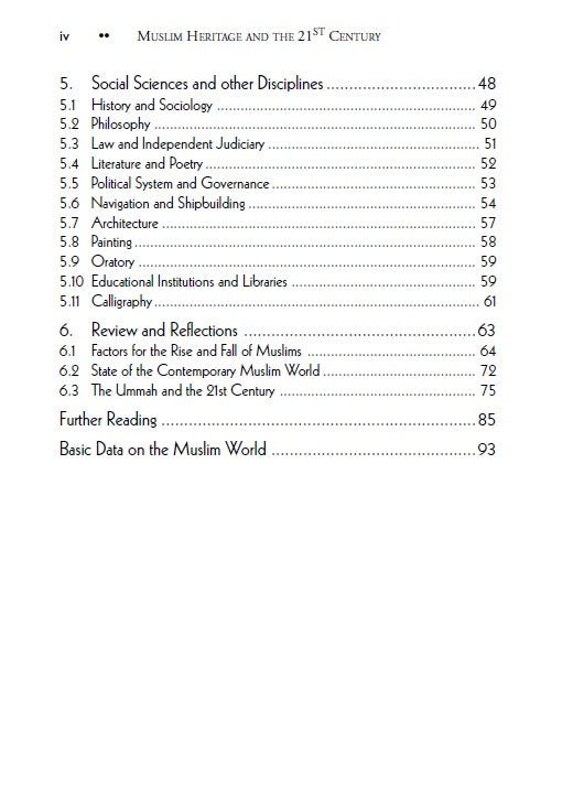 Muslim Heritage and the 21st Century