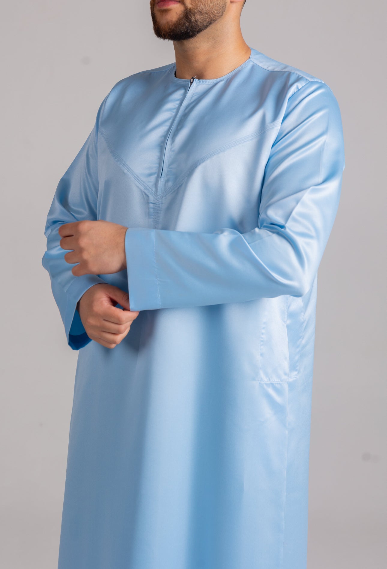 Classic Kids Emirati Thobe ( Sky Blue )
