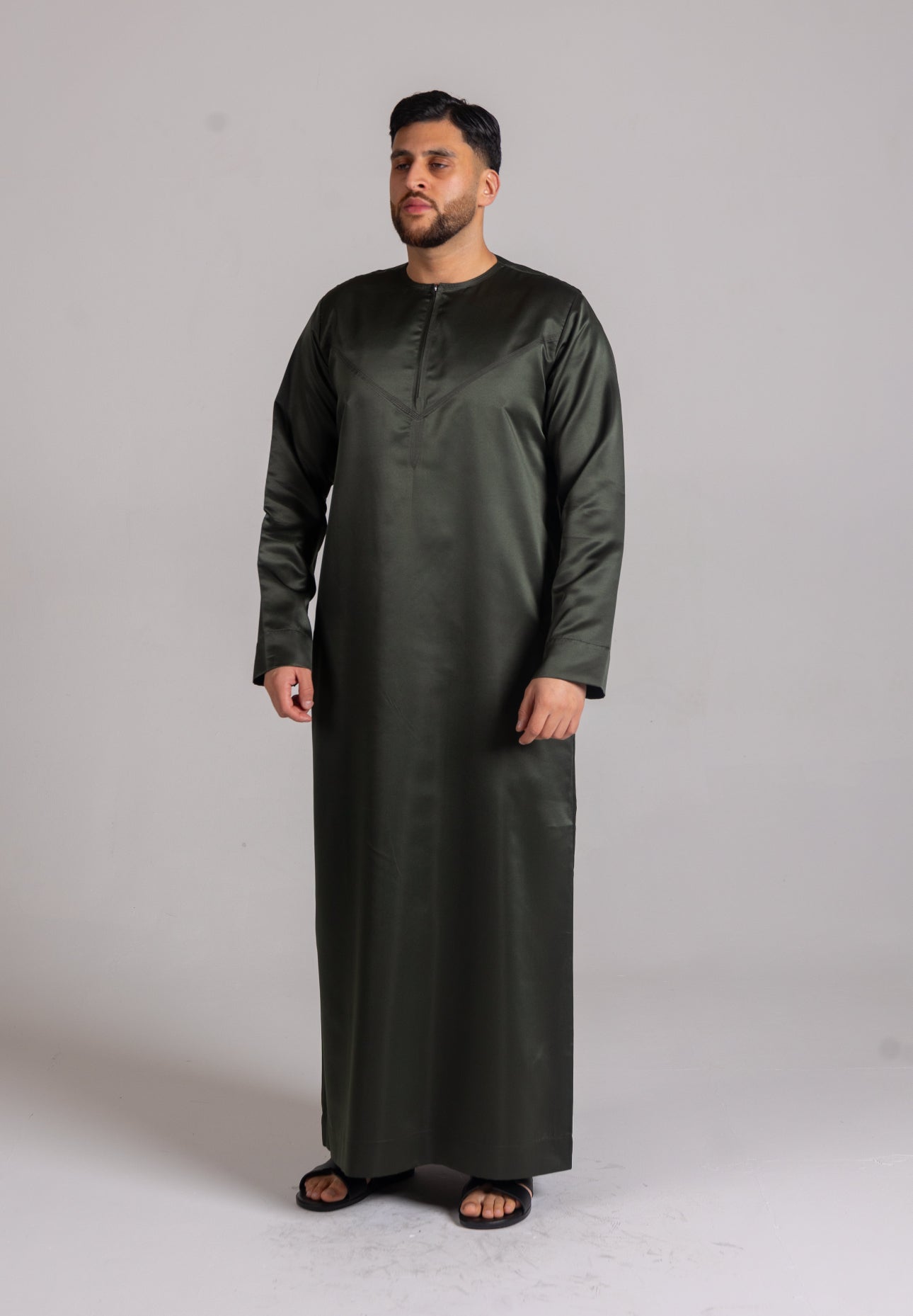 Classic Emirati Thobe ( Khaki )