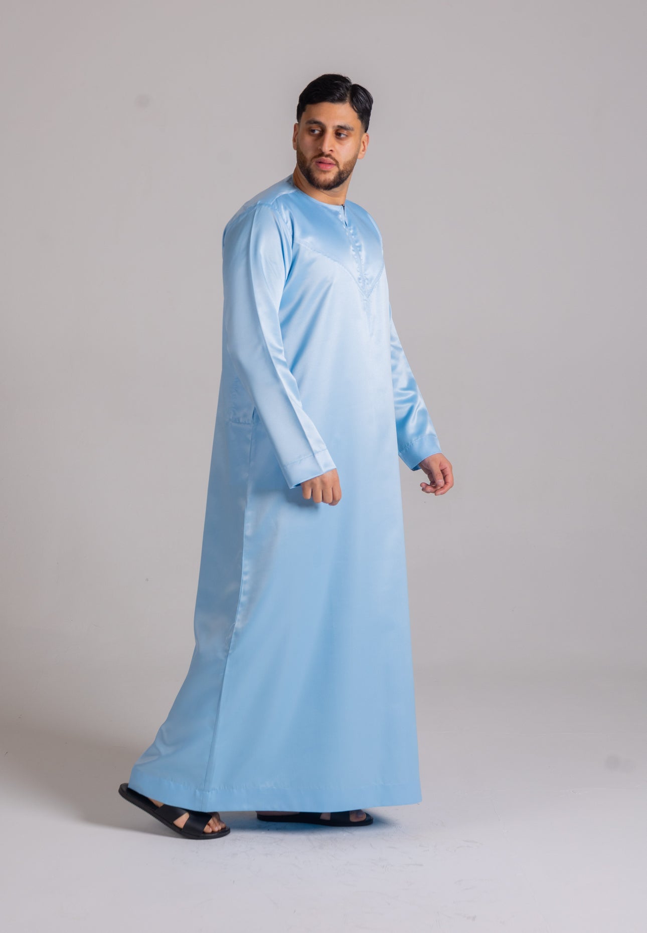 Classic Emirati Thobe ( Sky Blue )