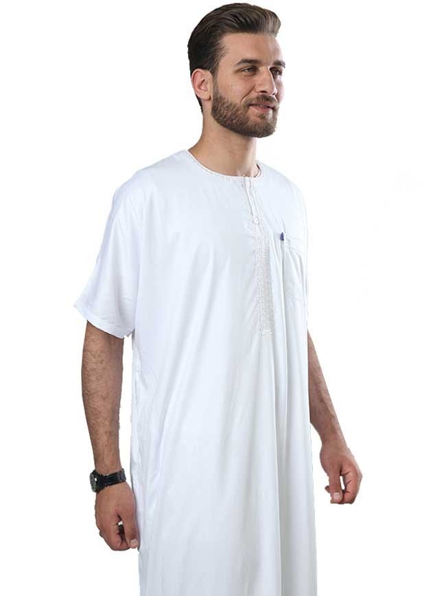 Half Sleeve White Ikaf