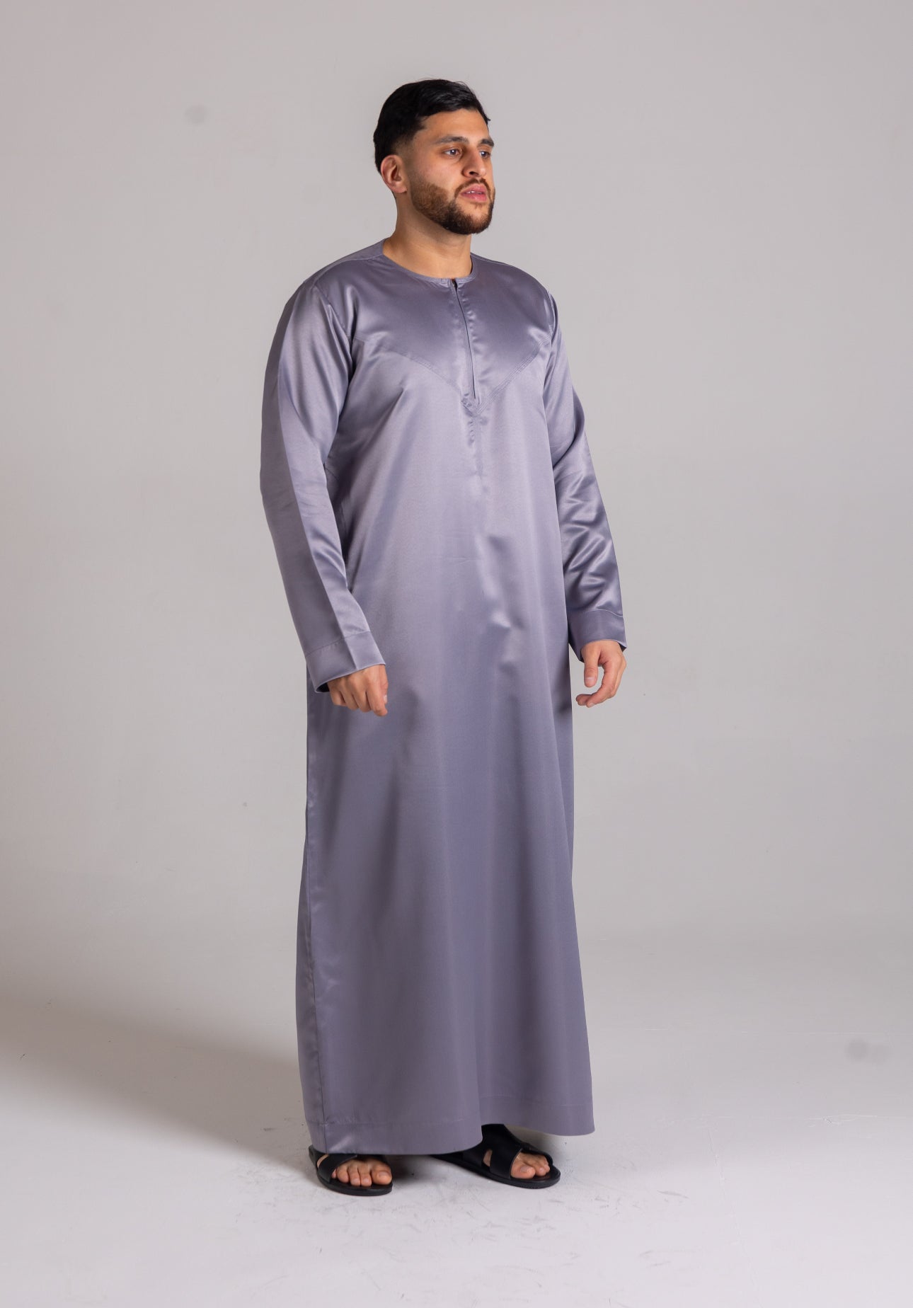 Classic Emirati Thobe ( Grey )
