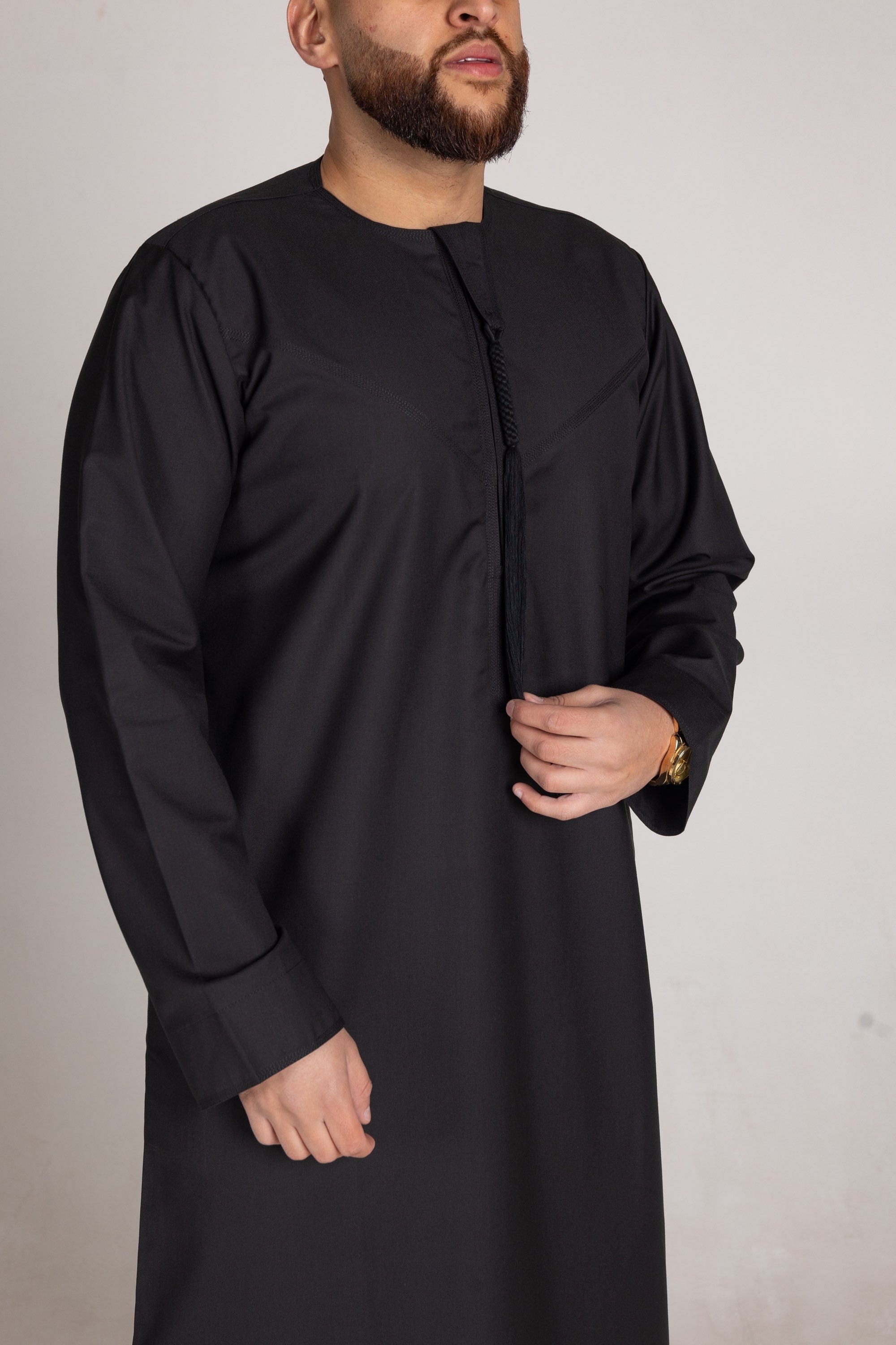 Quality Emirati Thobe ( Black )