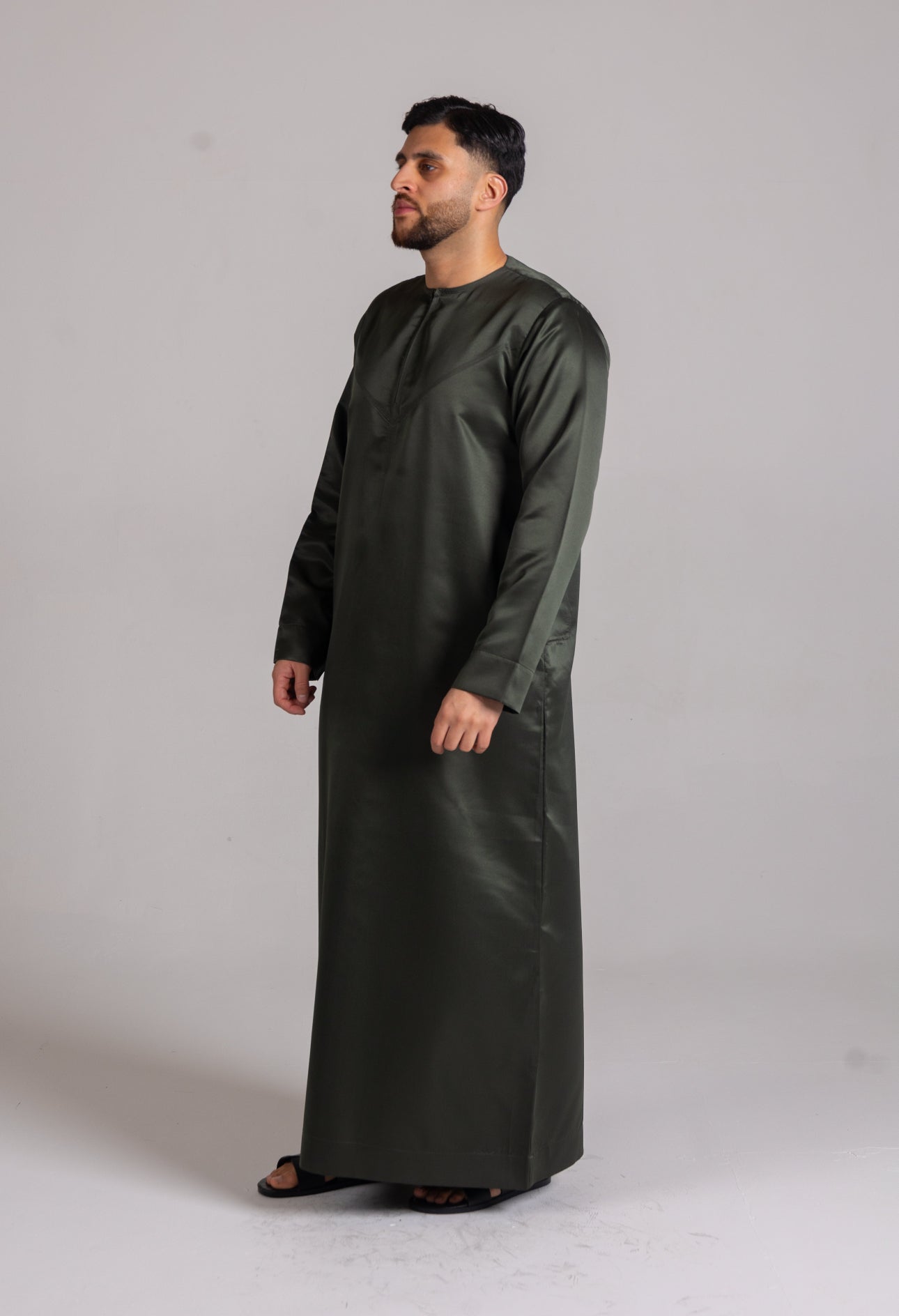 Classic Emirati Thobe ( Khaki )