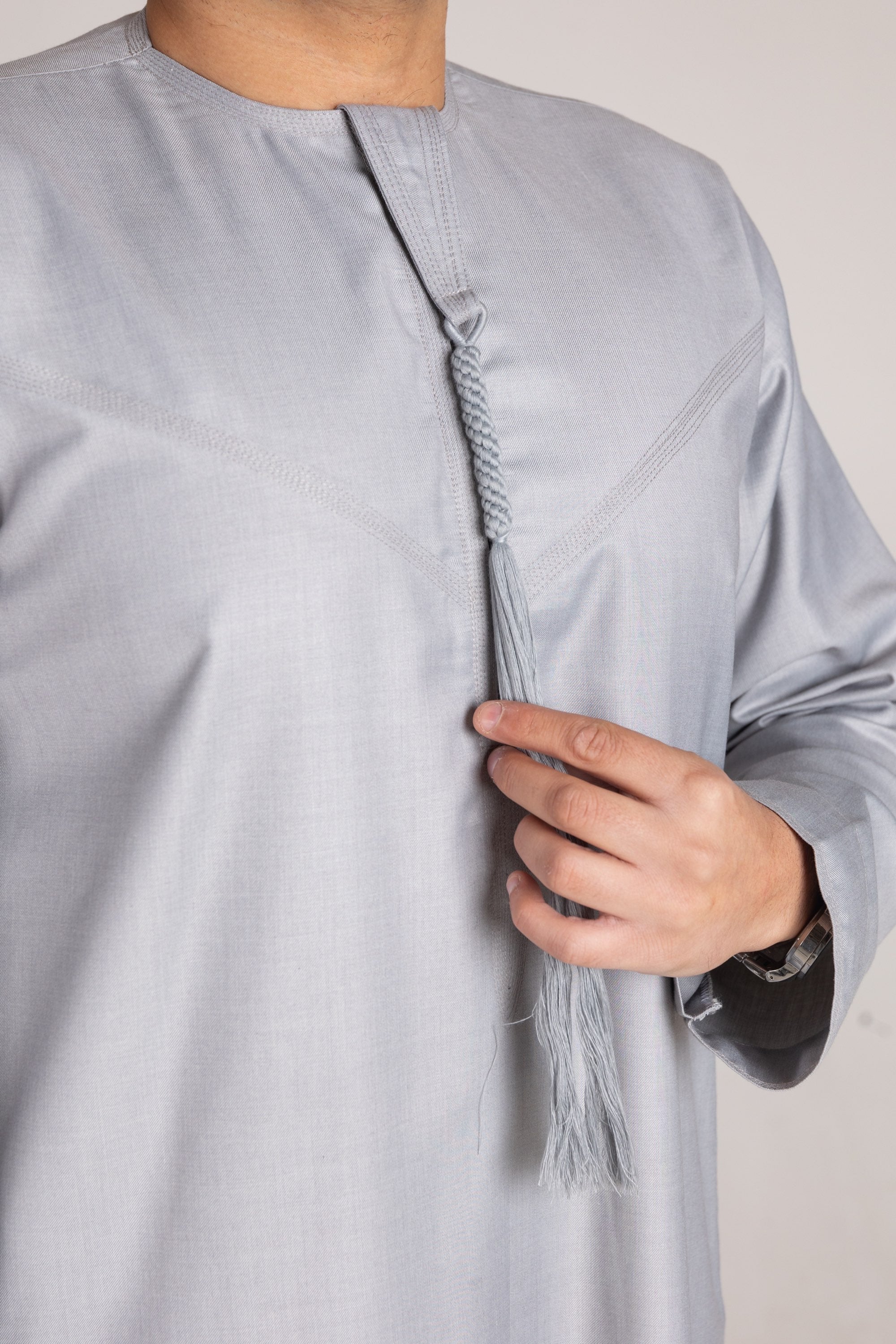 Kids Quality Emirati Thobe ( Grey )