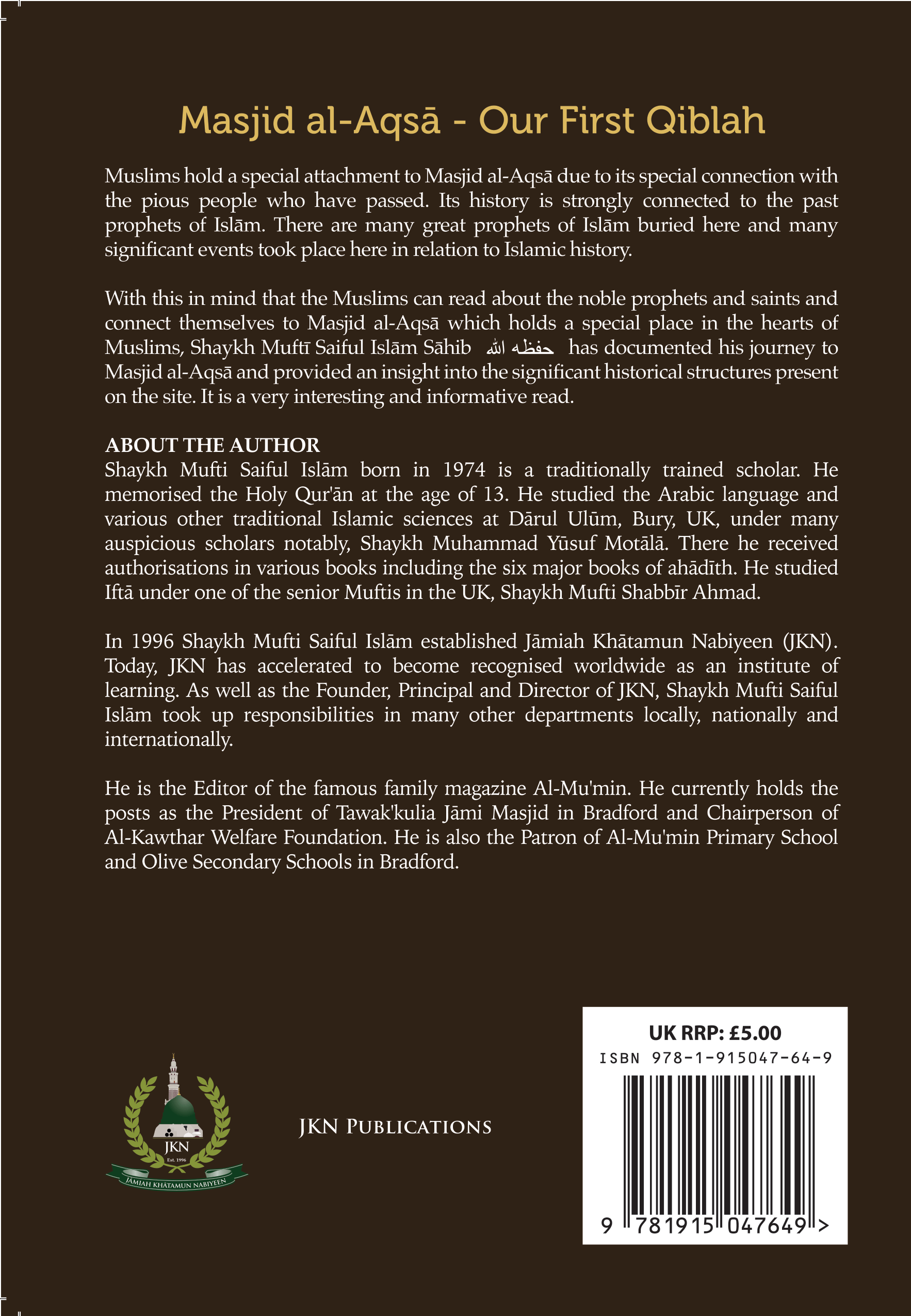 Masjid Al Aqsa Our First Qibla