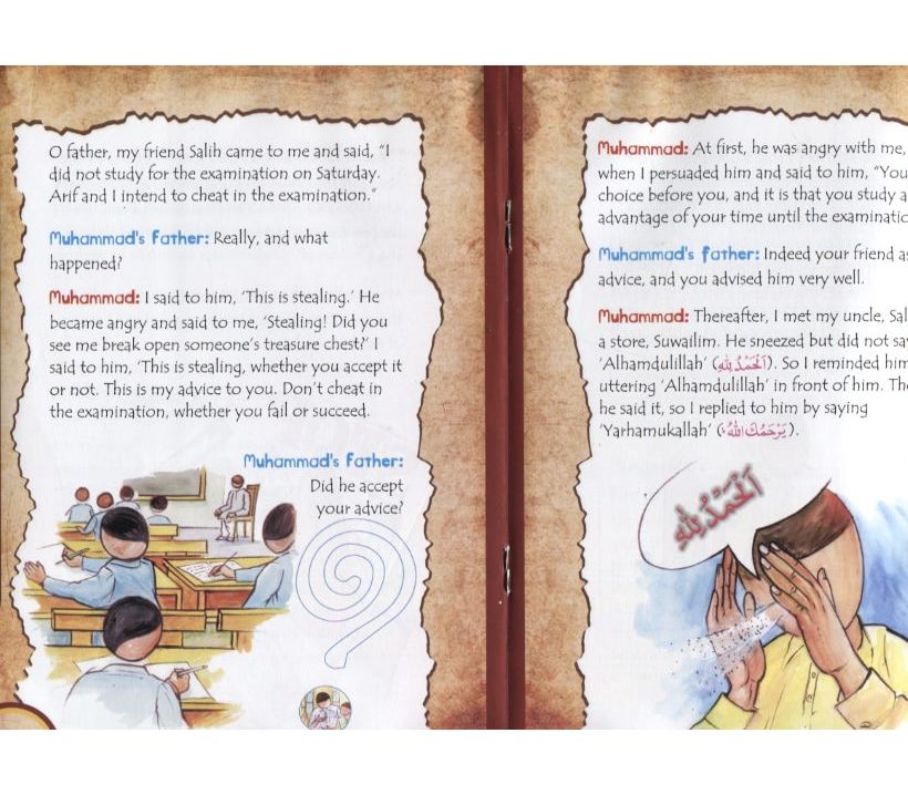 TODAY I PRACTICED A HADITH