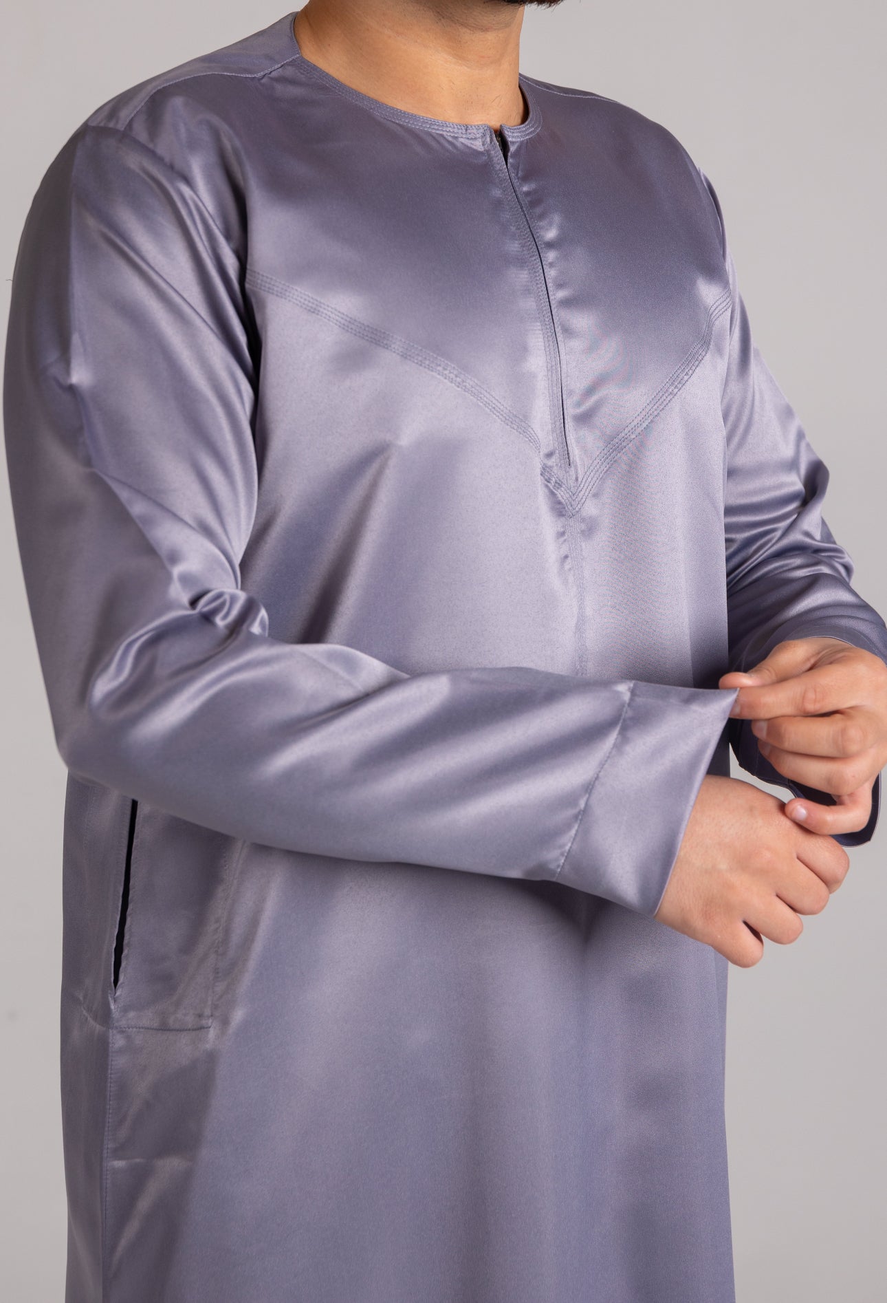 Classic Emirati Thobe ( Grey )