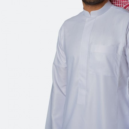 Nusuki Classic Premium Thobe (Zipper)