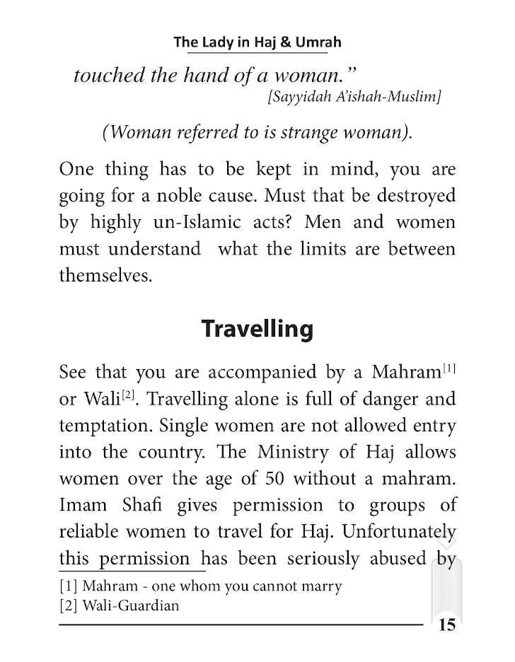 The Lady in Haj and Umrah | Pocket (PB)
