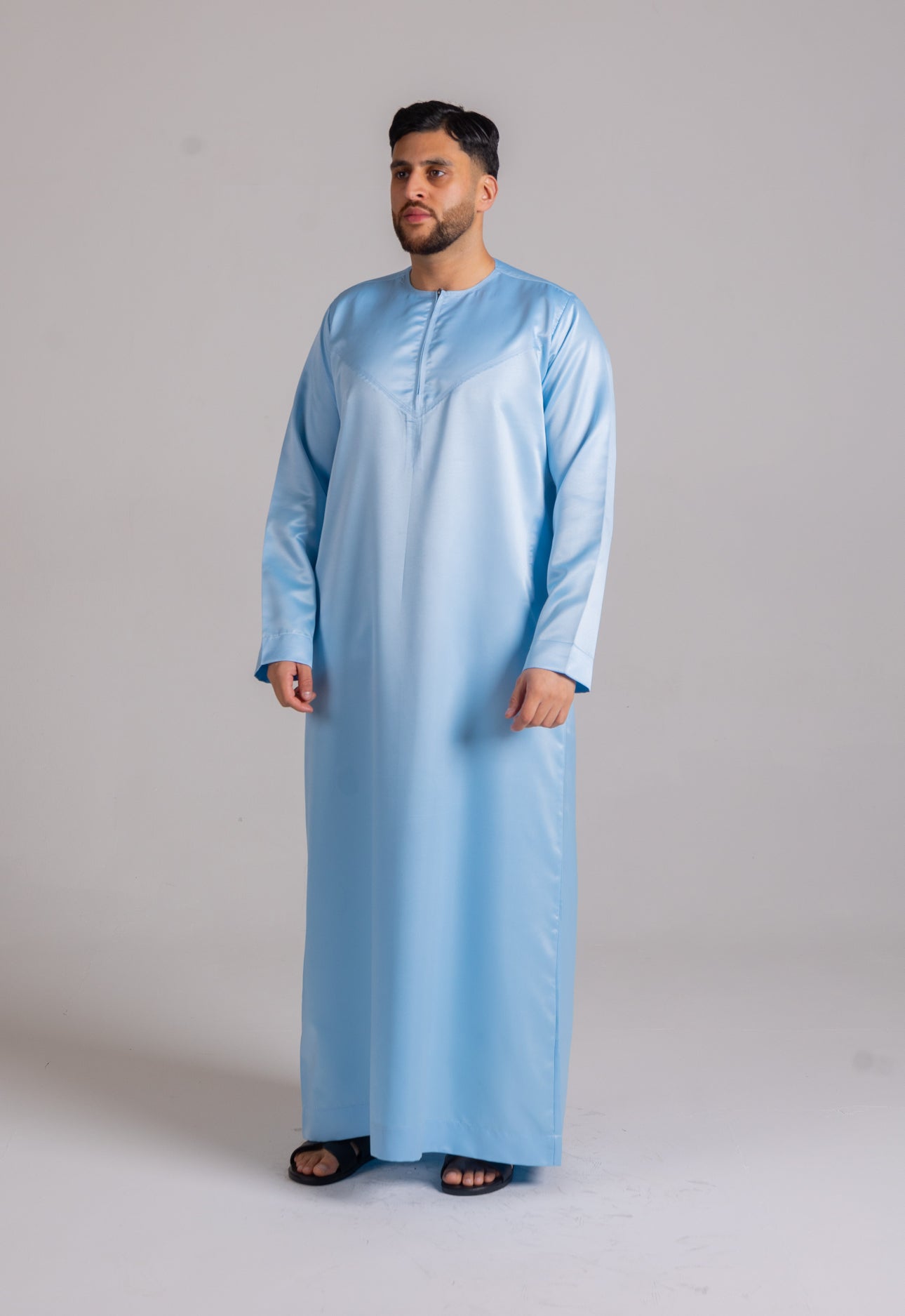 Classic Emirati Thobe ( Sky Blue )