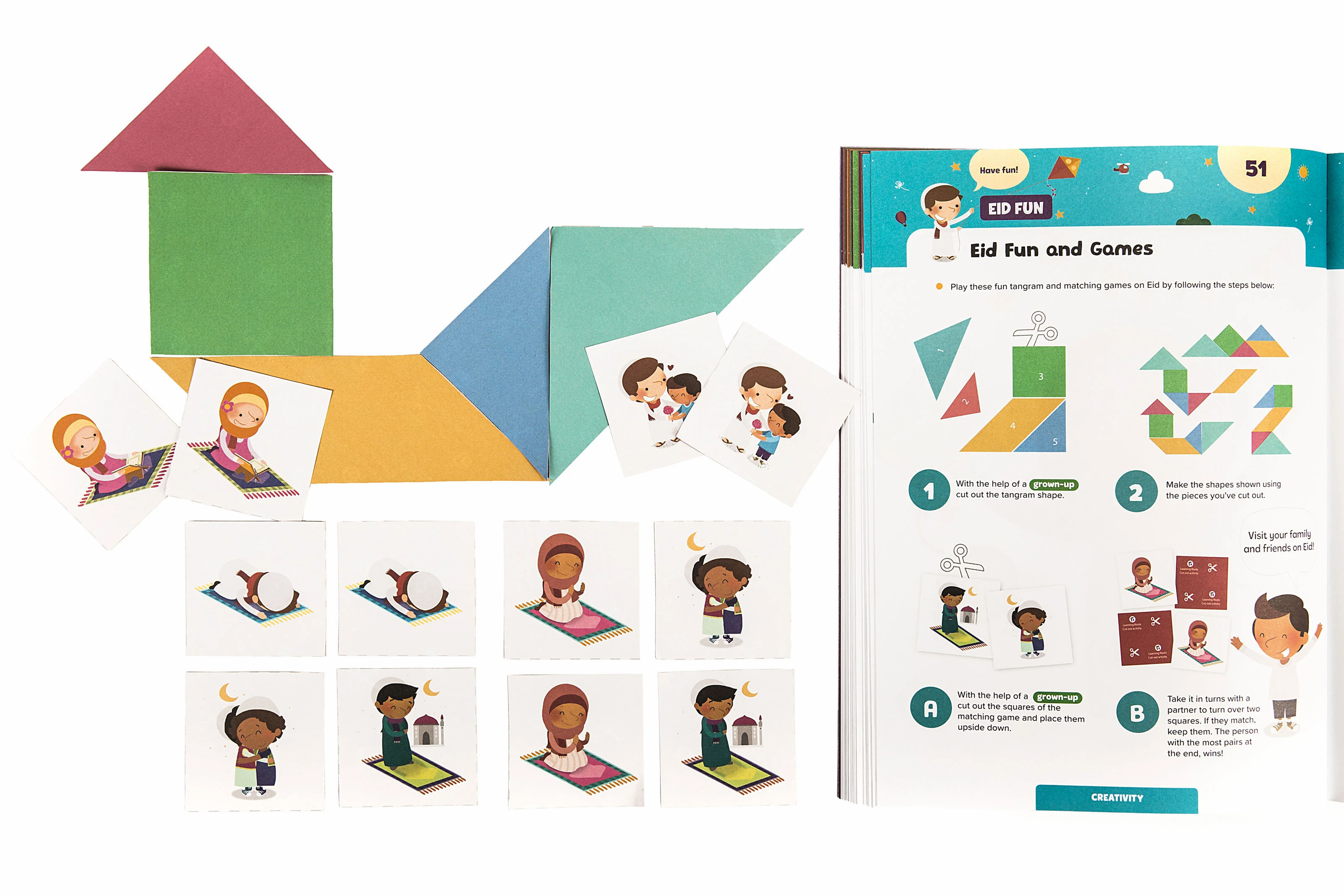 Ramadan Activity Book (Little Kids)