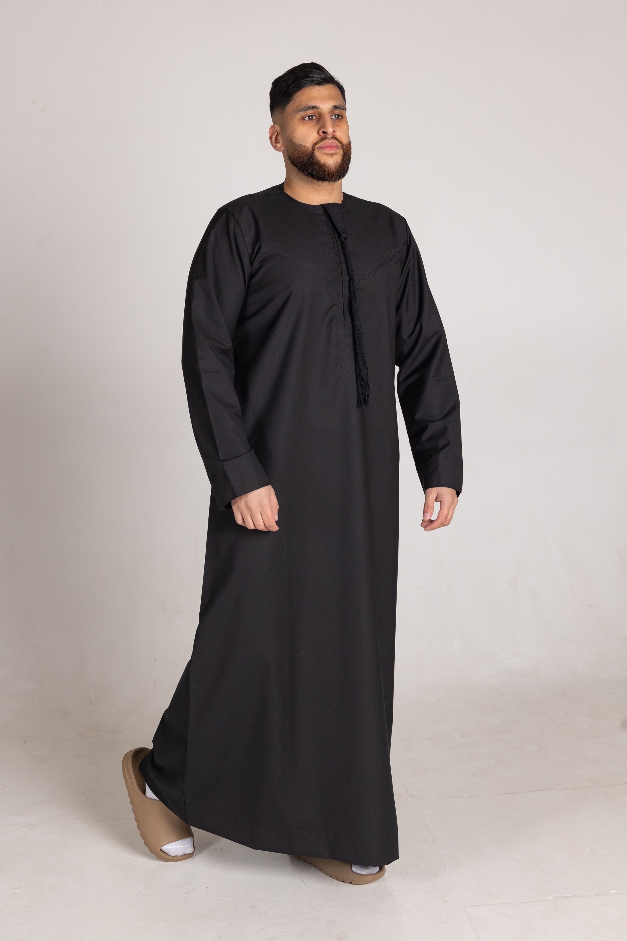 Kids Quality Emirati Thobe ( Black )