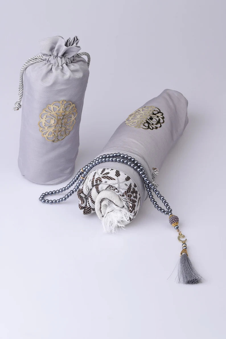 Prayer Mat & Tasbih Gift Set