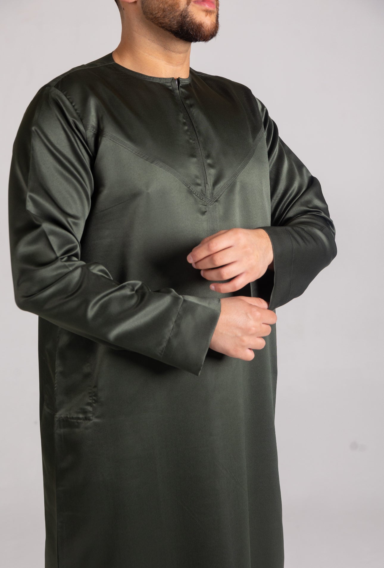 Classic Kids Emirati Thobe ( Khaki )