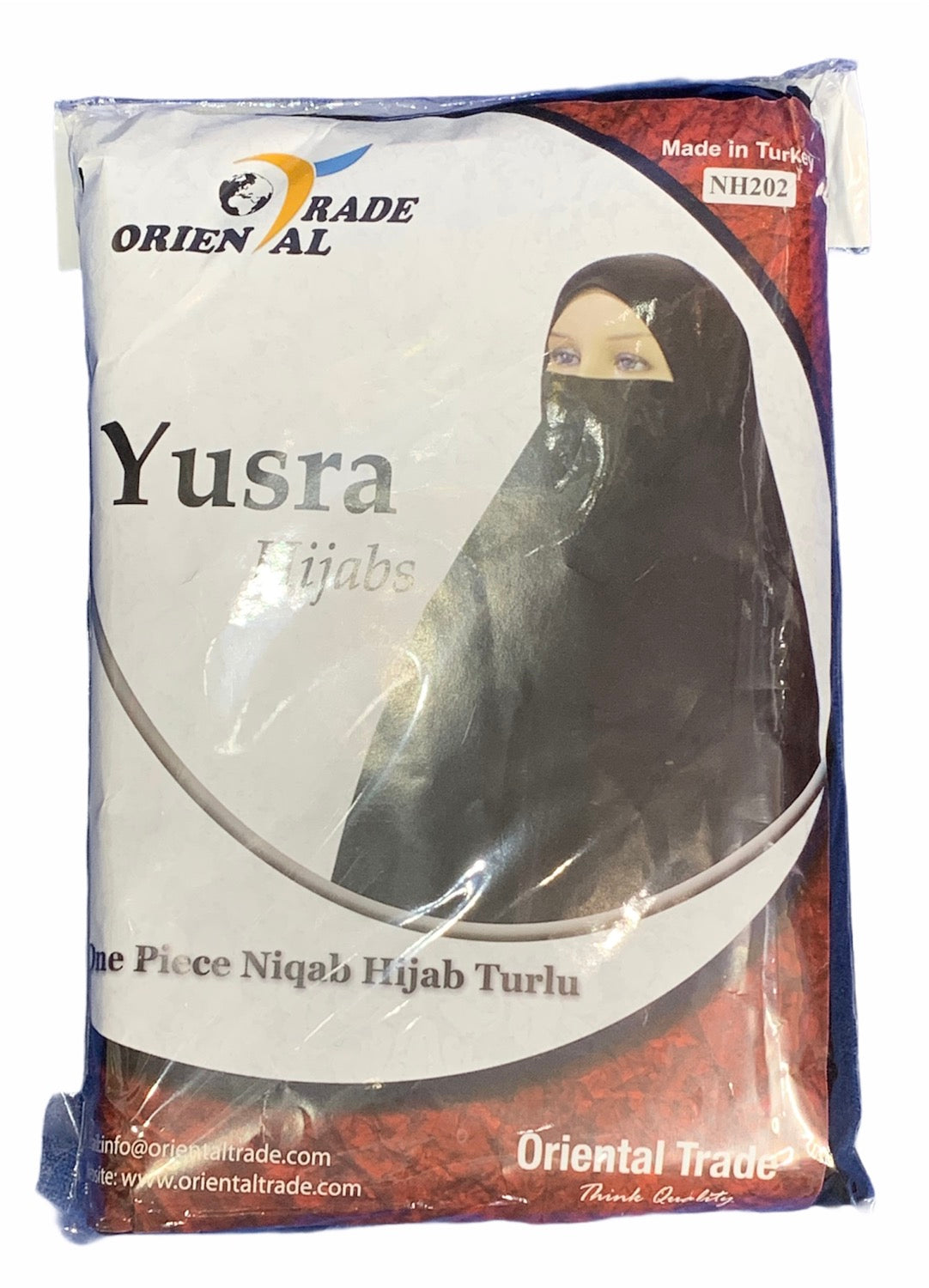 Yusra 2in1 Hijab Niqab with sleeve 5xl