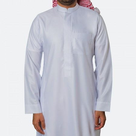 Nusuki Classic Premium Thobe (Zipper)