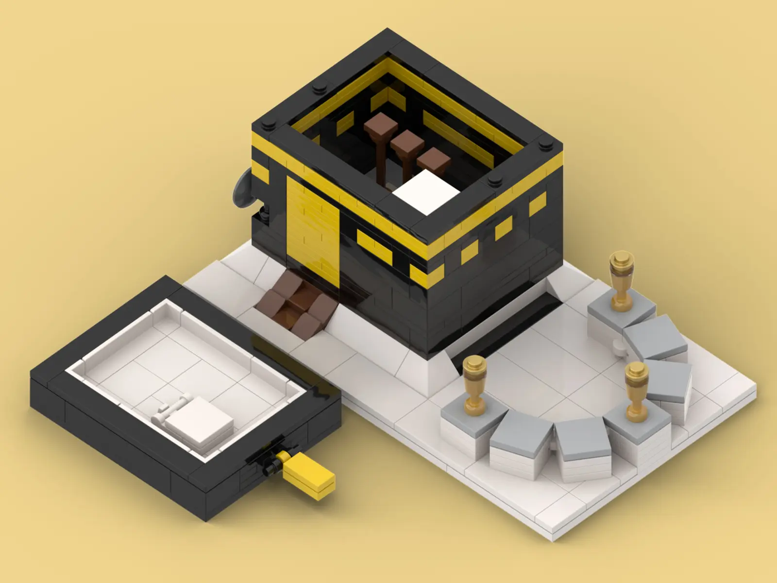 Kaaba Building Blocks