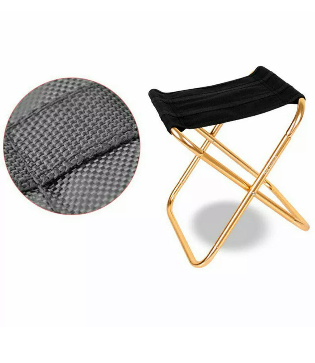 Portable  Folding Mini Chair Foldable Stool Seat Aluminum