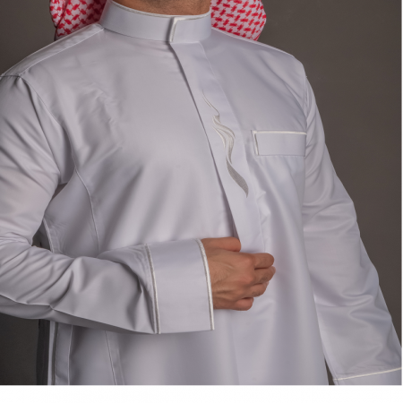 Nusuki Premium Embroidered Thobe