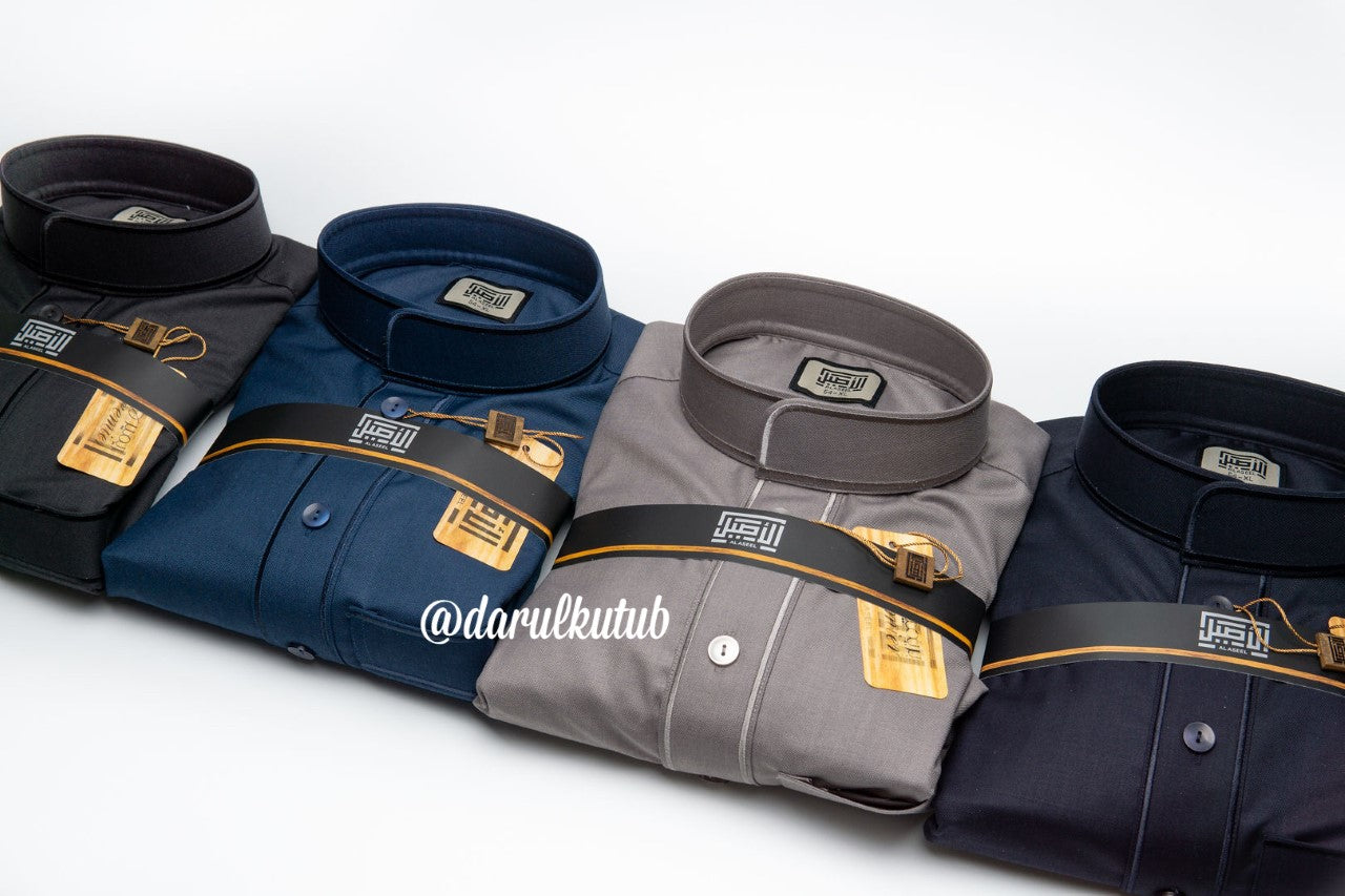 Grey Al Aseel Embroidery 2023 Collection