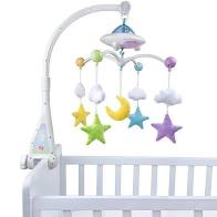 Moon & Stars Quran Cot Mobile with Light Projection