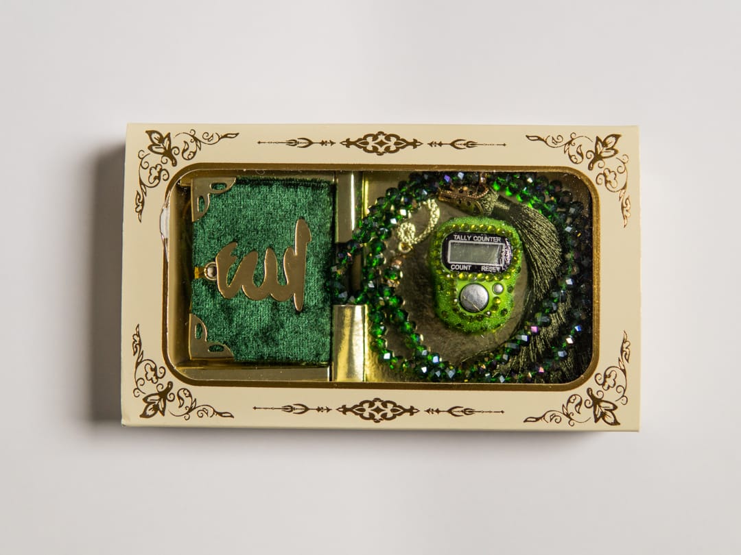 Mini Quran Tasbih Gift Set