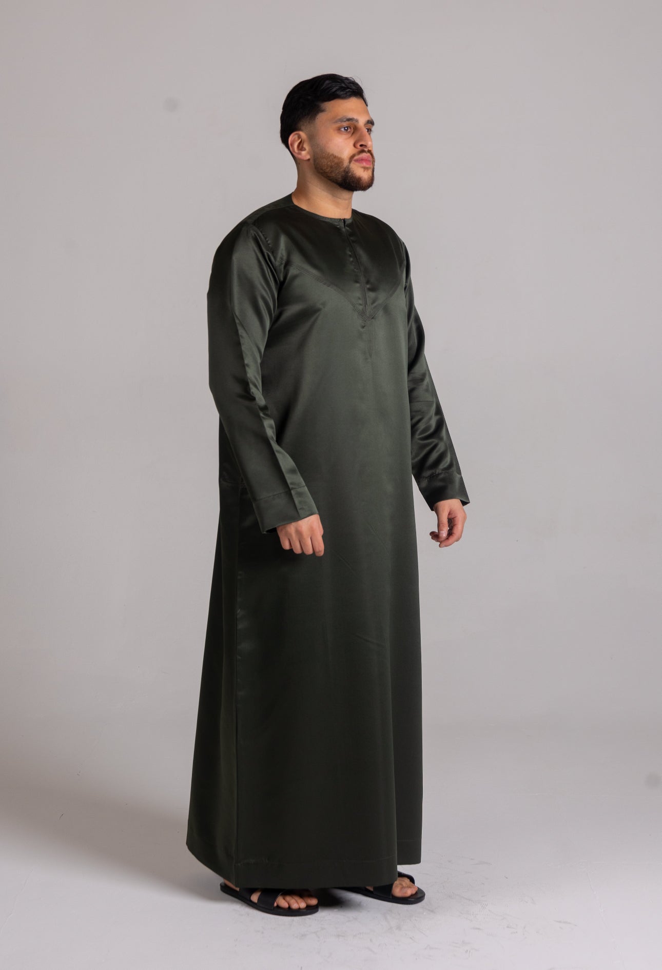 Classic Emirati Thobe ( Khaki )