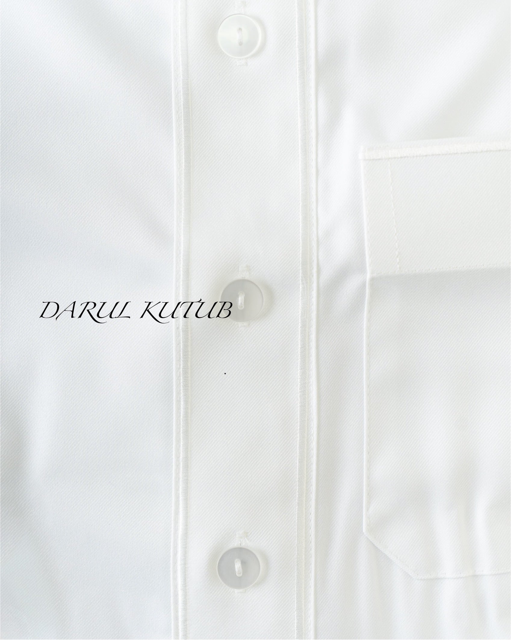 Cream Al Aseel Embroidered Thobe image 5