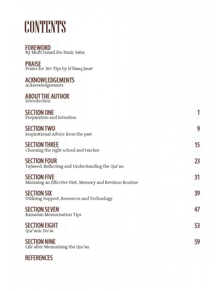 365 Tips To Help You Memorise The Qur’an – Book image 1